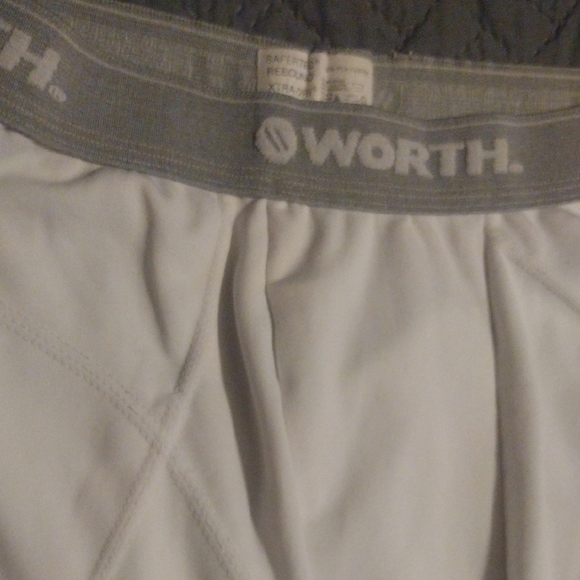 Worth Gray and White Sports Shorts - Picture 2 of 5